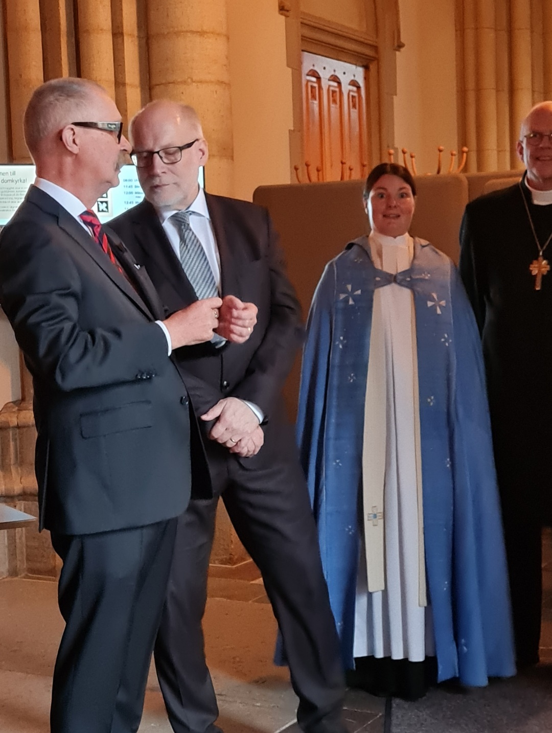 Vad har landshövdingen Stefan Attefall för uppgift i Uppsala och vad har han med kungafamiljen att göra?