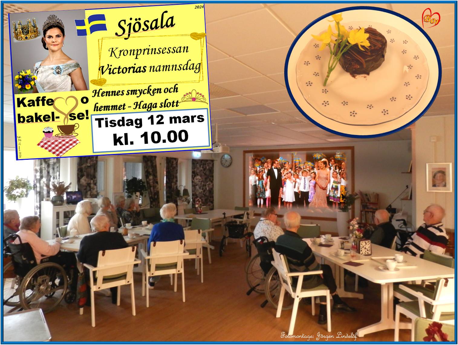 Kronprinsessan Victorias födelsedag den 14 juli.