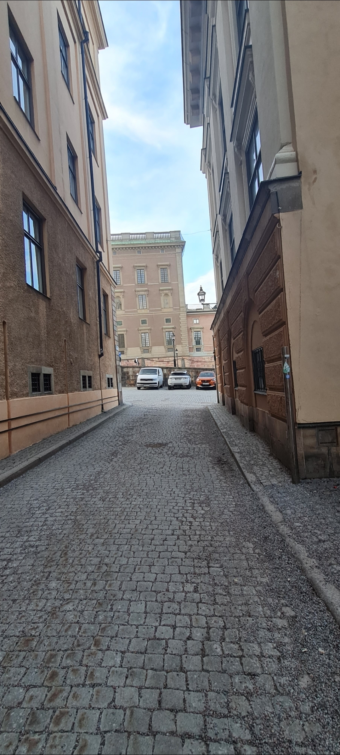 Här ser ni Stockholms slott som är ett museum till en viss del.