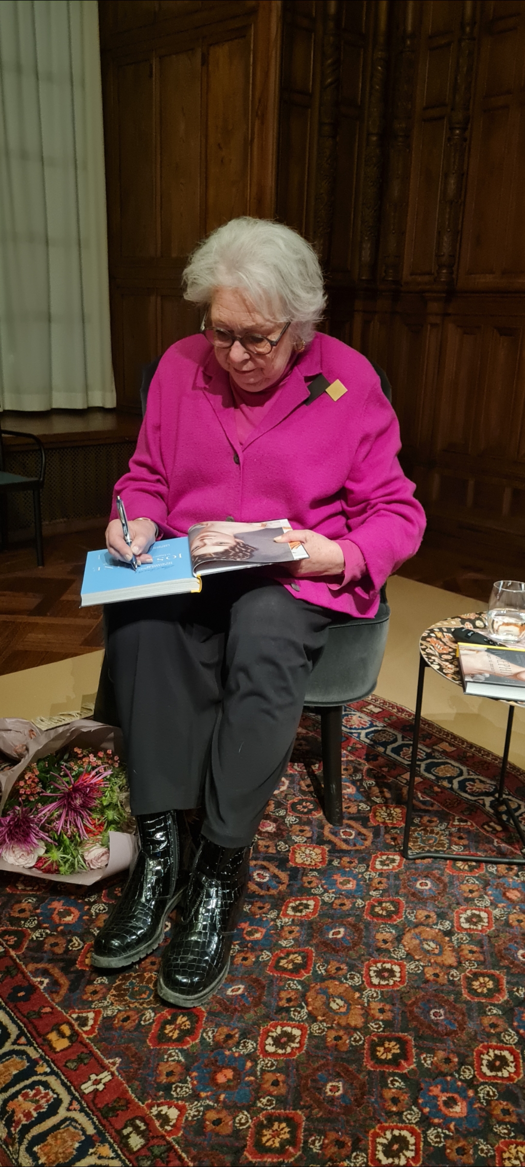 Här har vi prinsessan Christina. Denna bild är perfekt då vi från kungahuset.nu själva befann oss på detta event.