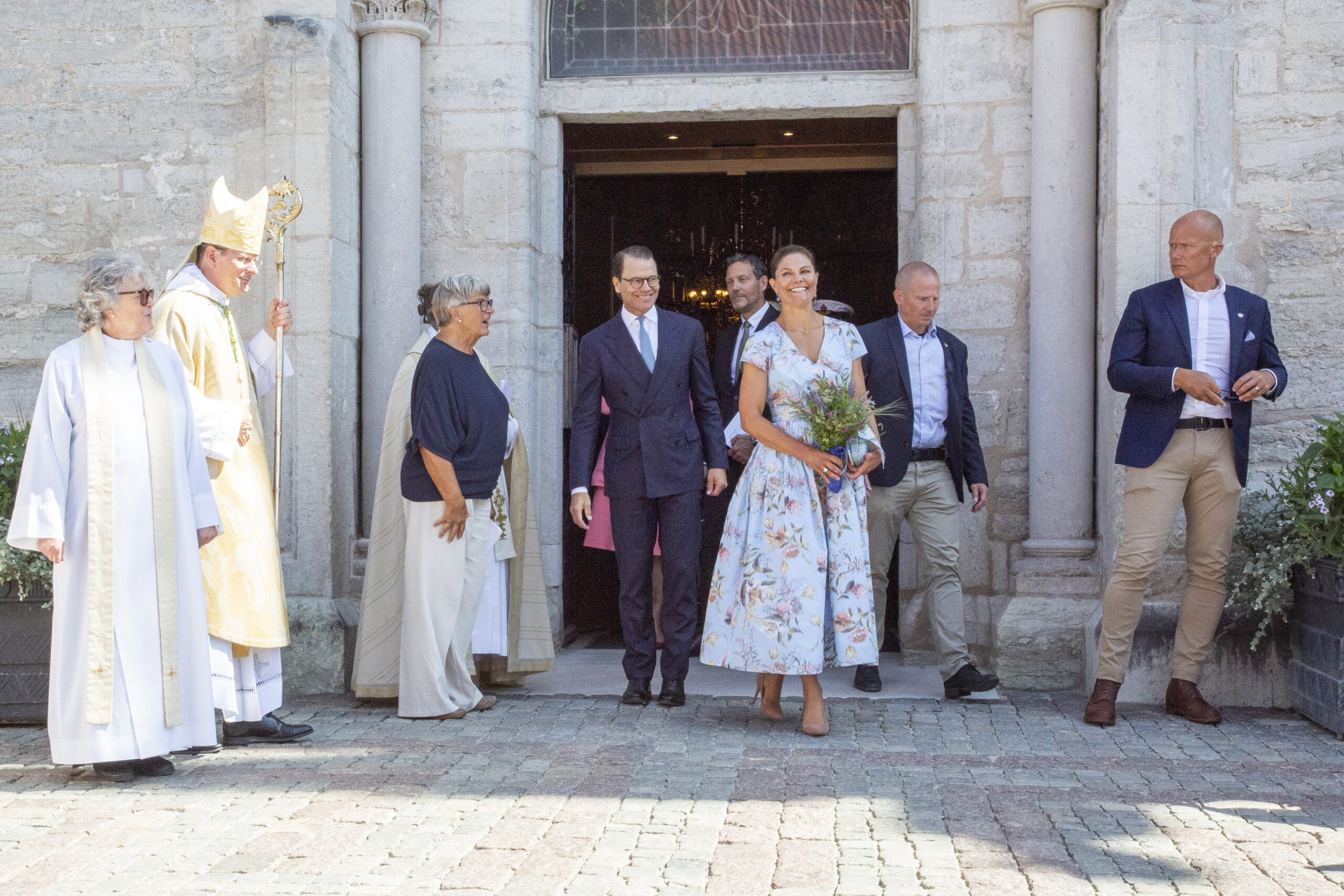 Kronprinsessan Victoria och prins Daniel
