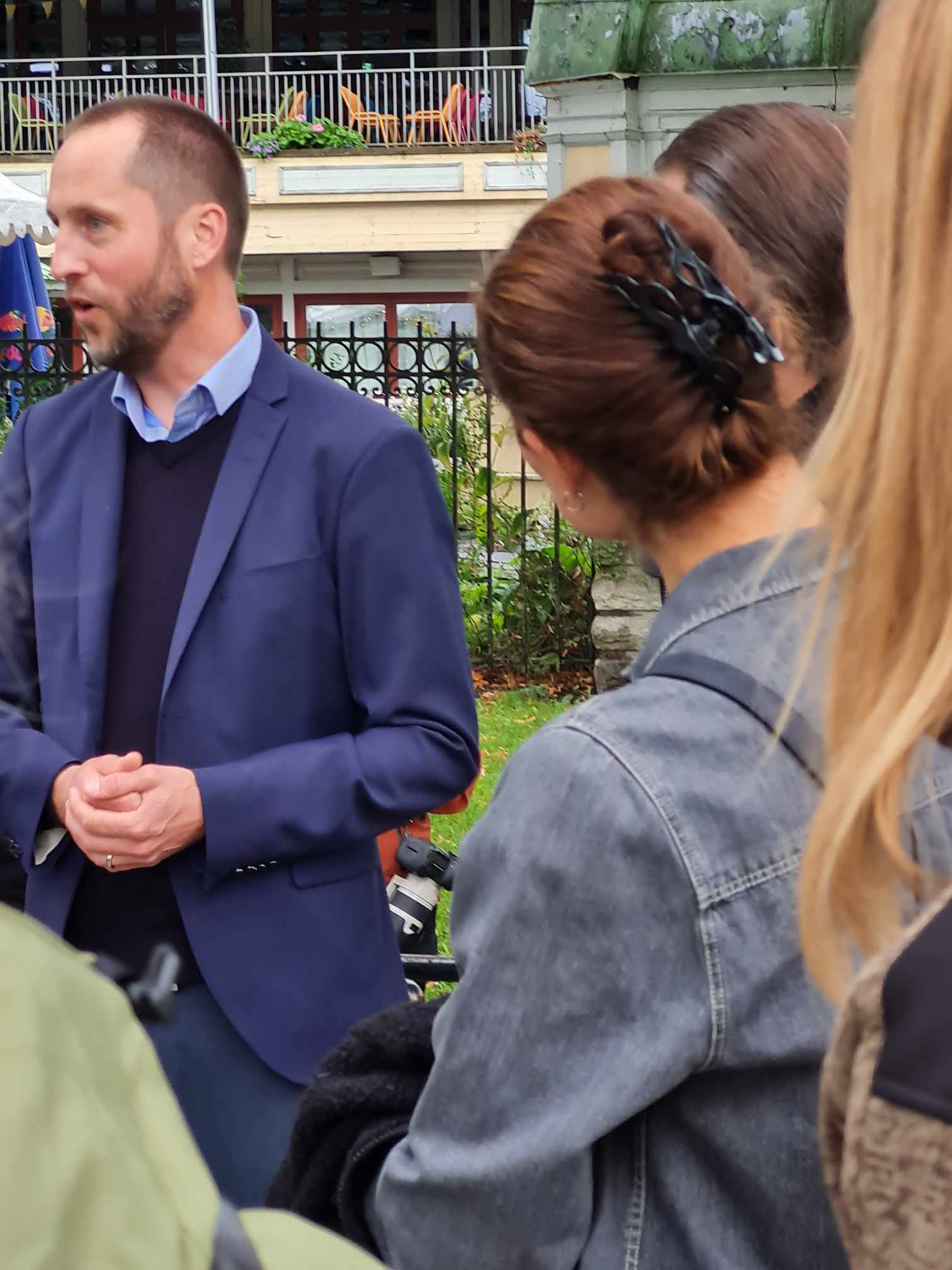 Prins Daniels Fellowship besöker Lundellska skolan